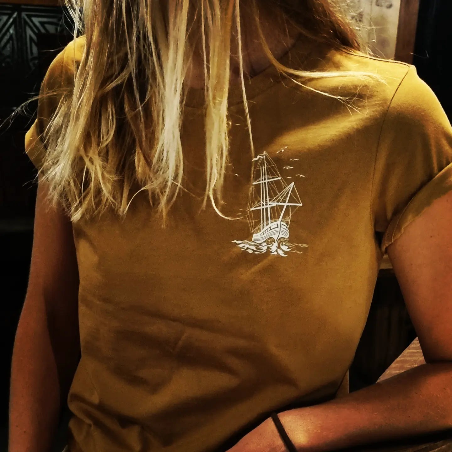 Ladies T Shirt - Camel